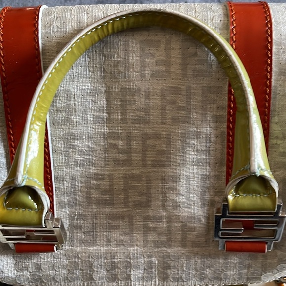 RARE FIND FENDI multicolored mini speedy hand bag pristine condition - Picture 11 of 14